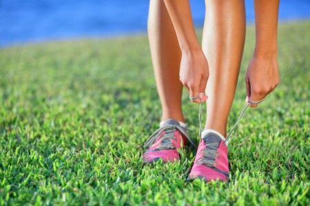 atletische schoenen, buiten oefening, koppelverkoop schoenen