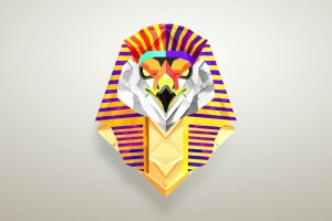 achtergrond, vogel, Egypte, symbool