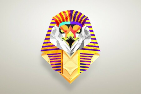 background, bird, Egypt, symbol