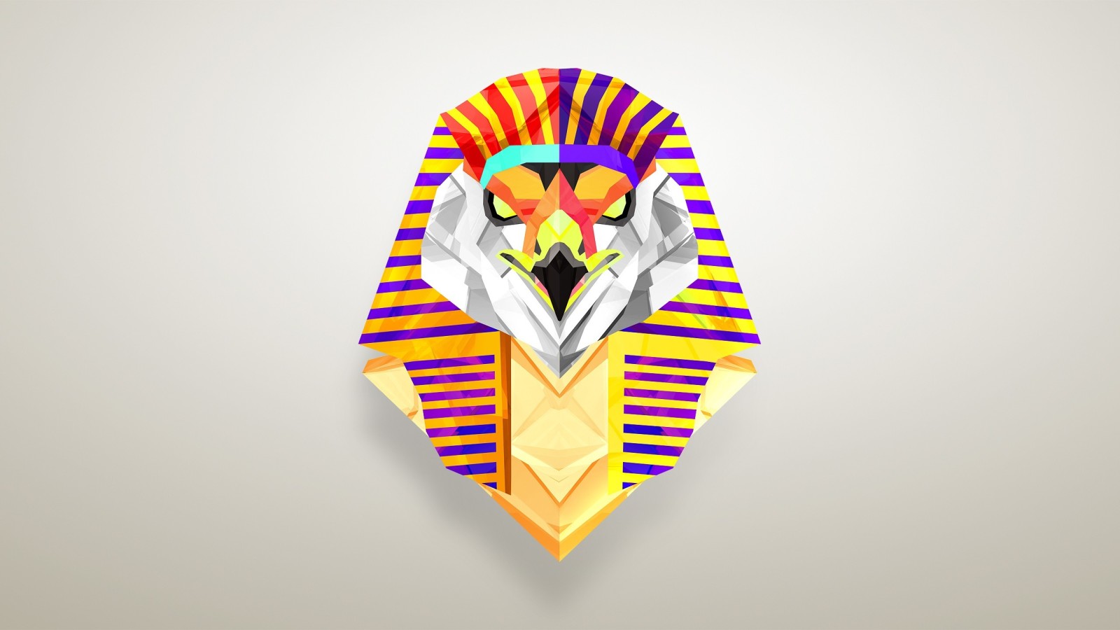 bakgrund, fågel, symbol, egypten