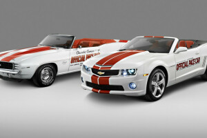 2011, Camaro, voitures, convertible, photo, deux, blanc