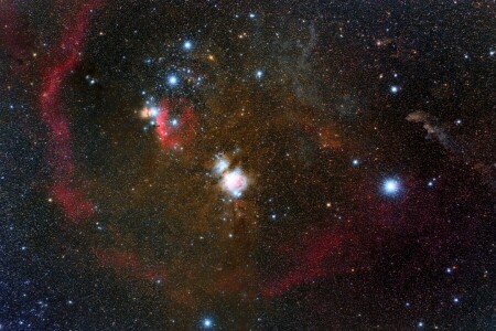 Barnards sløyfe, utslipp, i stjernebildet, nebula, Orion