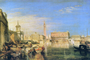 Barche, casa, immagine, mare, il campanile, Il paesaggio urbano, Torre, Venezia