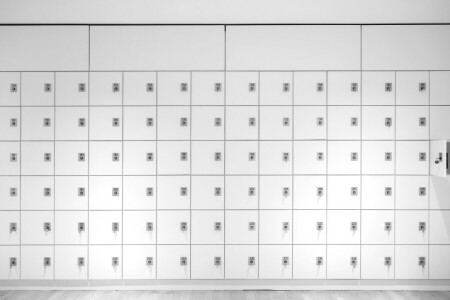 achtergrond, kleur, lockers