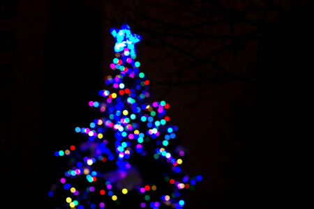 background, herringbone, holiday, lights