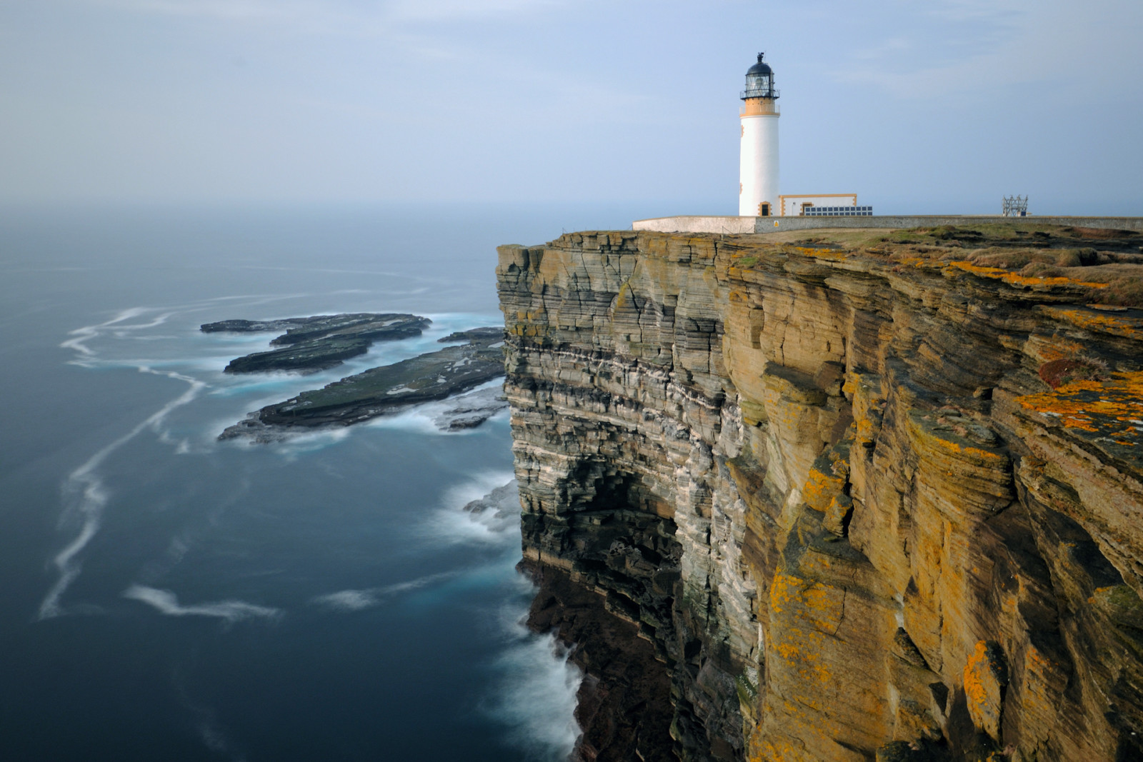 rive, des pierres, mer, Phare, rochers, horizon