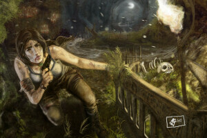 girl, Lara, Lara Croft