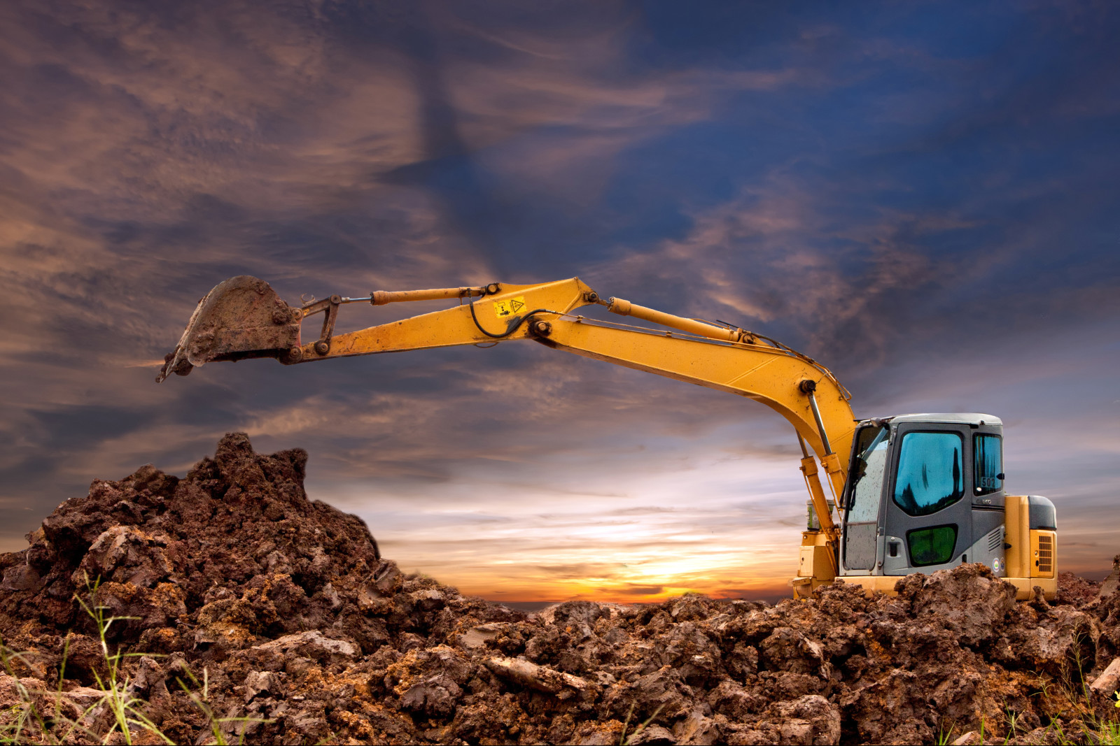 Terre, Opérateur, excavateur