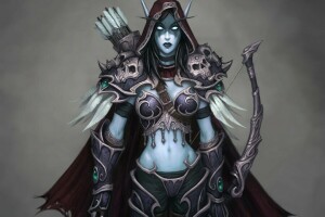 Banshee, pike, Horde, damen Sylvanas Windrunner, Dronning, Silvana, Sylvanas, lederen