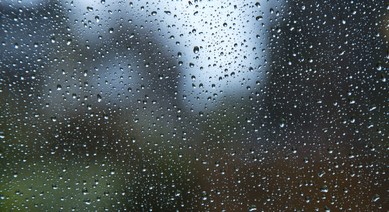 glass, water, drops, surface