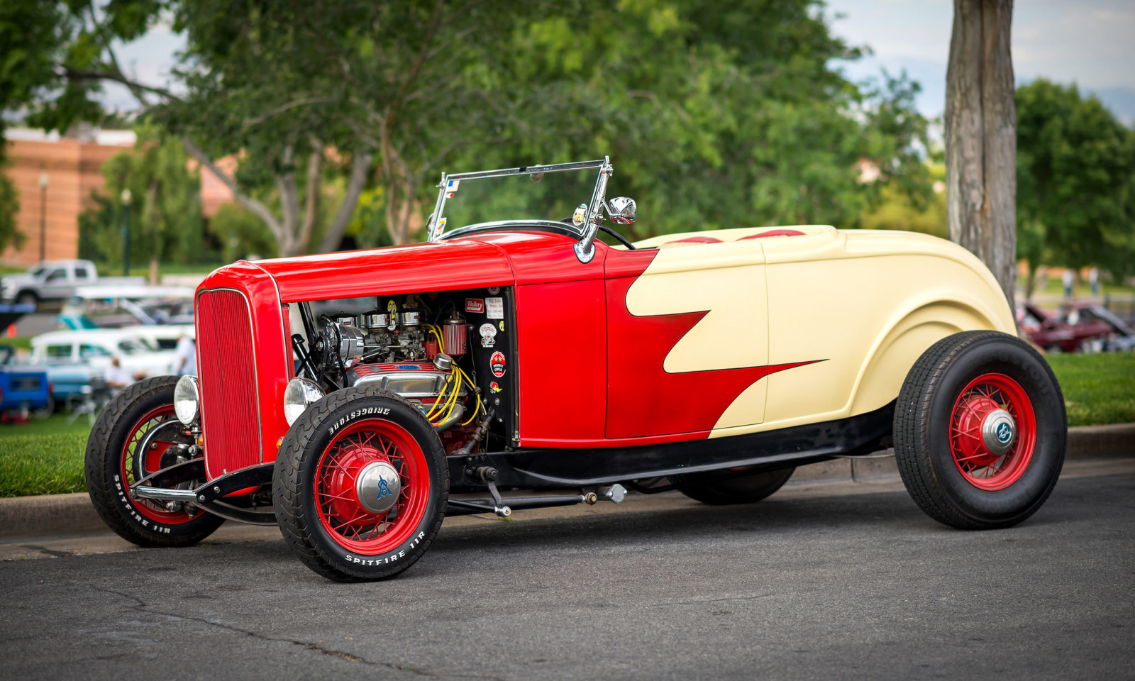 gázló, Klasszikus, retro, Klasszikus autó, 1932, hot-rod