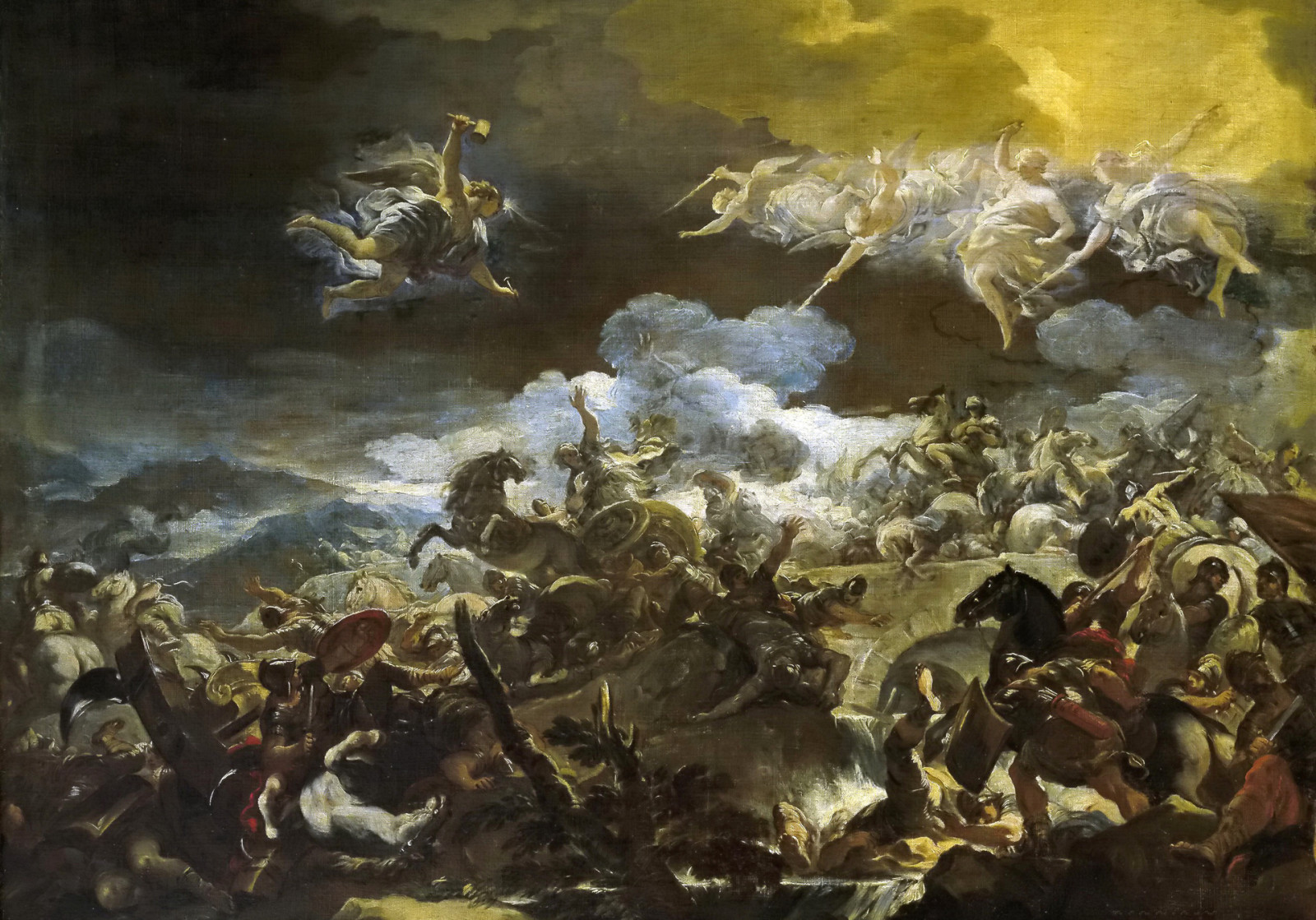 image, Mythologie, Luca Giordano, La défaite de Sisera