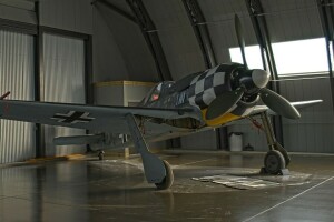 hävittäjä-yksitaso, Focke-Wulf, Fw 190, Luftwaffen, lepinkäinen