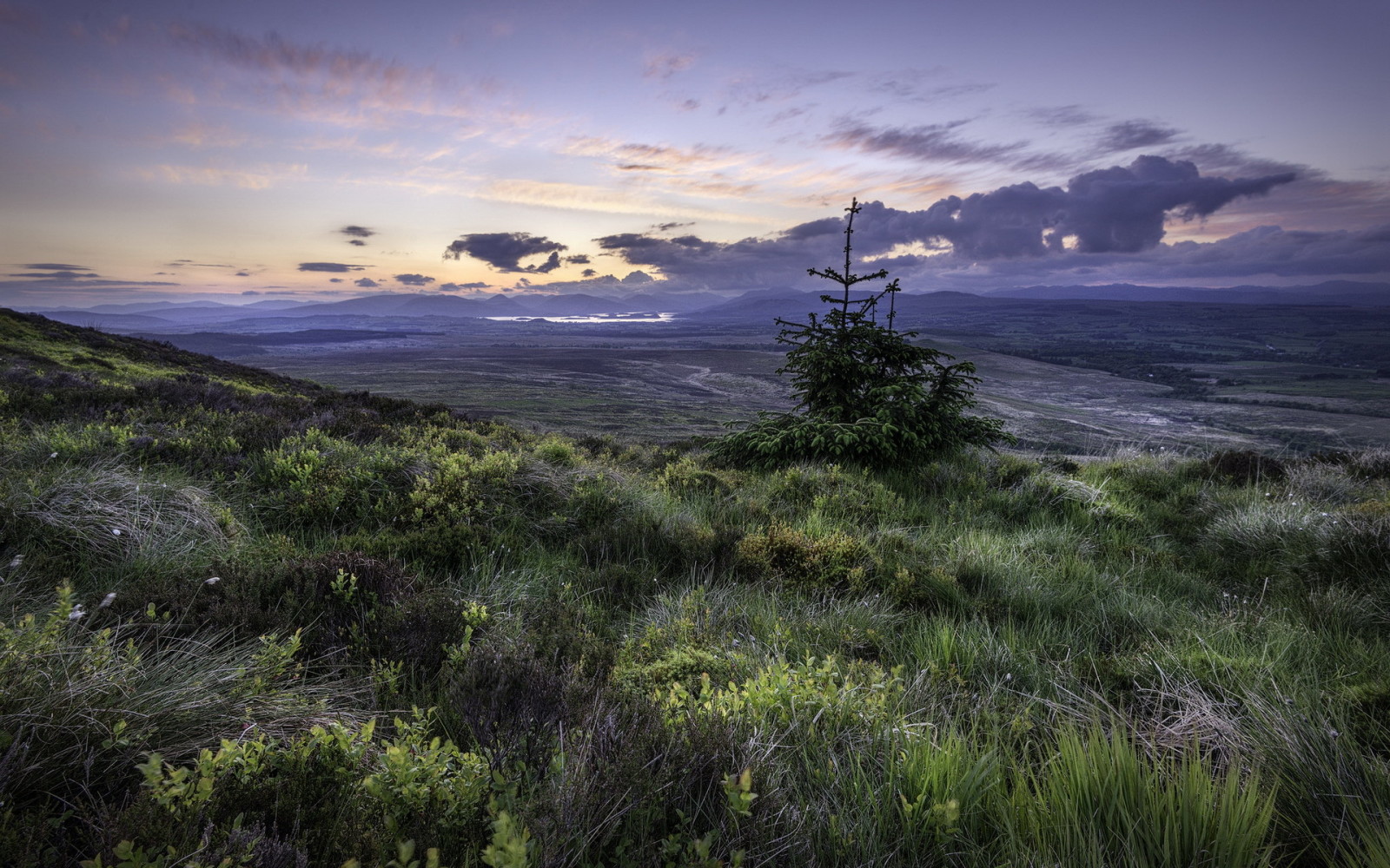 natuur, de lucht, landschap, veld-