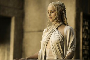 skådespelerska, Daenerys Targaryen, emilia Clarke, Game of Thrones