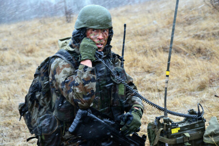 Armée slovène, Soldats, armes