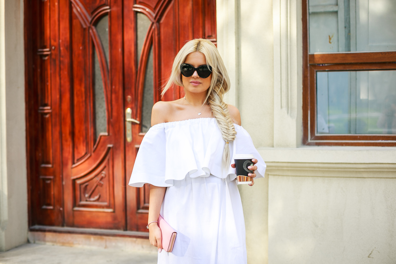 Hintergrund, Gesicht, Mädchen, blond, Stil, Kaffee, Brille, Haar