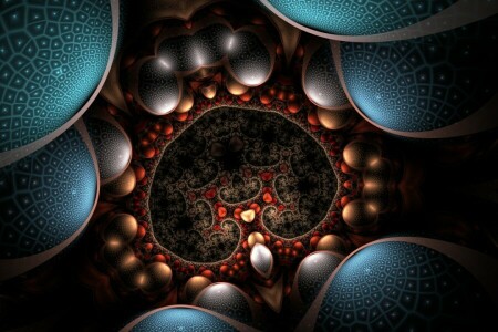 abstractie, fractal, patroon