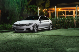 BMW, car, Front, grass, green, power, Series, sport