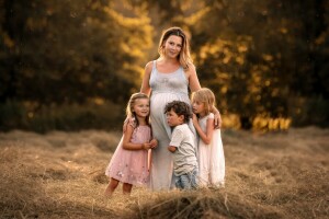 famille, la vie, la nature, été