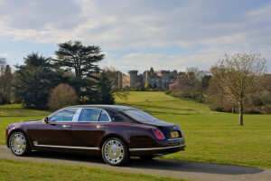 Bentley, hrad, krajina, Park