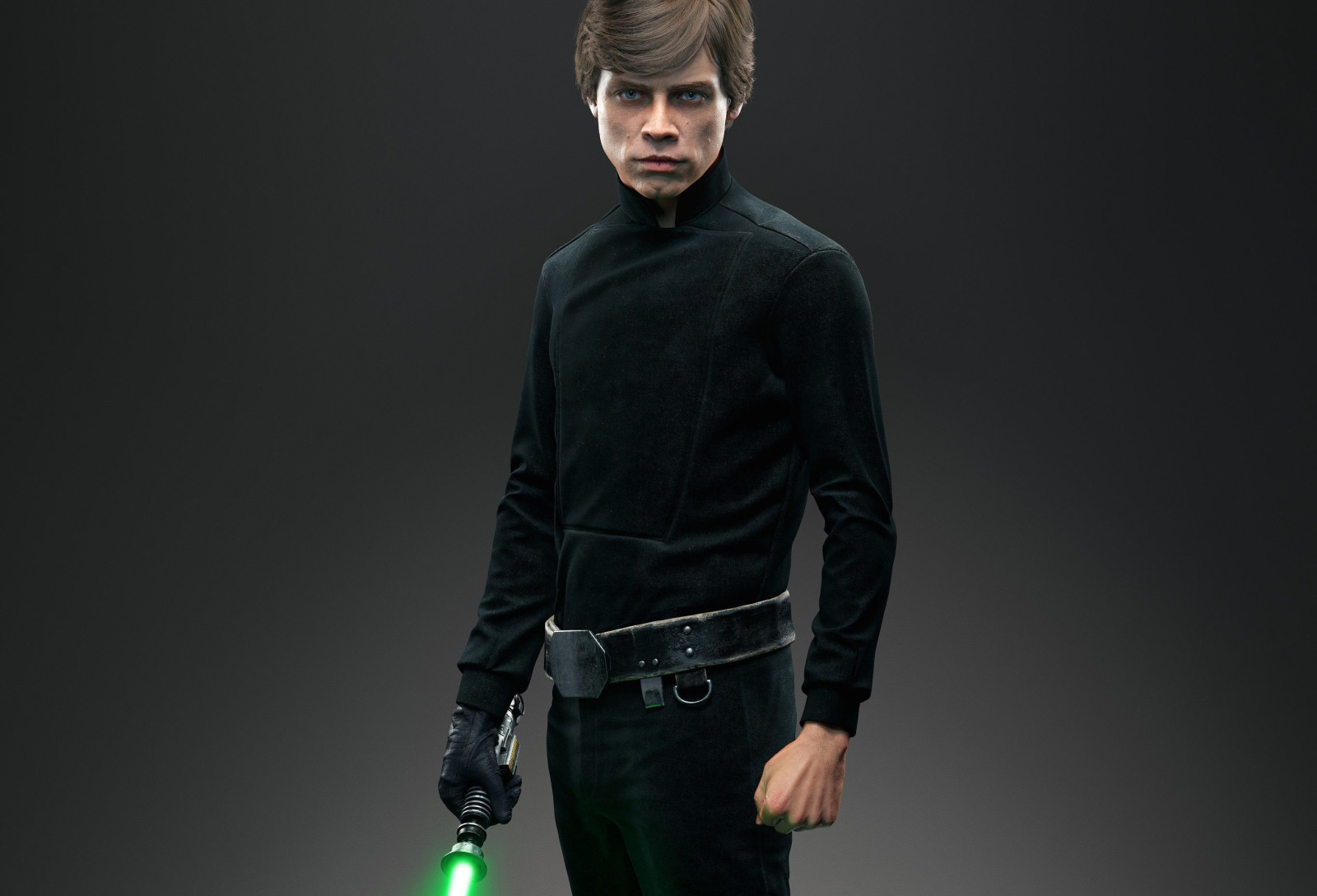 se, kostume, Jedi, Luke Skywalker, Bælte, laser sværd