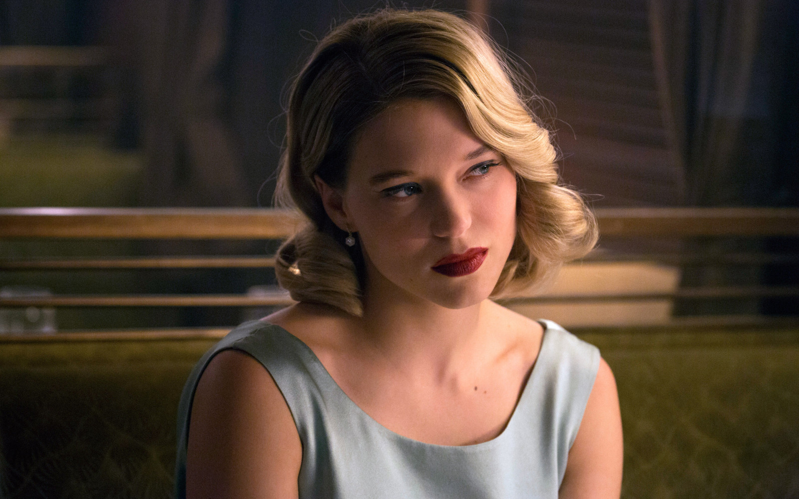 çerçeve, sarışın, makyaj, saç stili, Lea Seydoux, hayalet, İMALAT 007