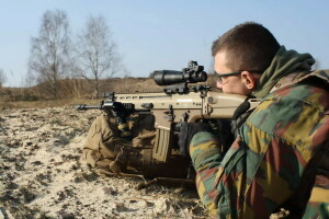 Leger, Belgische para-commando's, soldaten