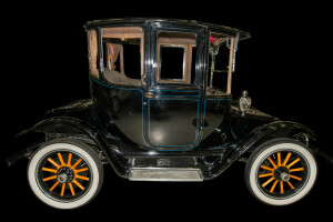 1917, coche, Detroit Electric, retro