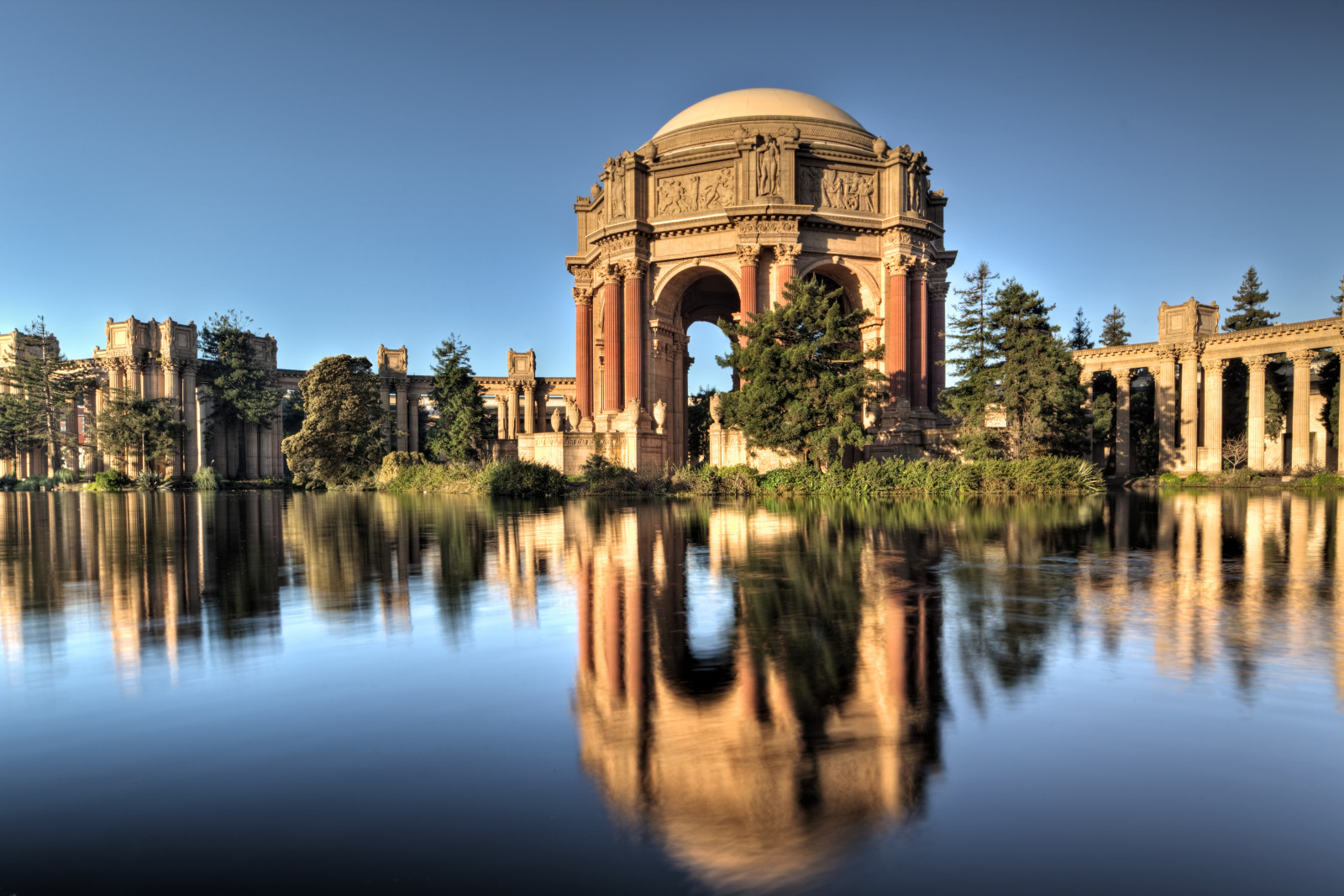 la città, California, San Francisco, Palazzo delle Belle Arti