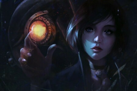 kunstverk, BioShock, Bioshock Infinite, digital kunst, fantasi, fantasikunst, spill