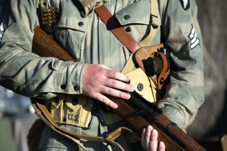 cosplay, M1 Garand, Soldato