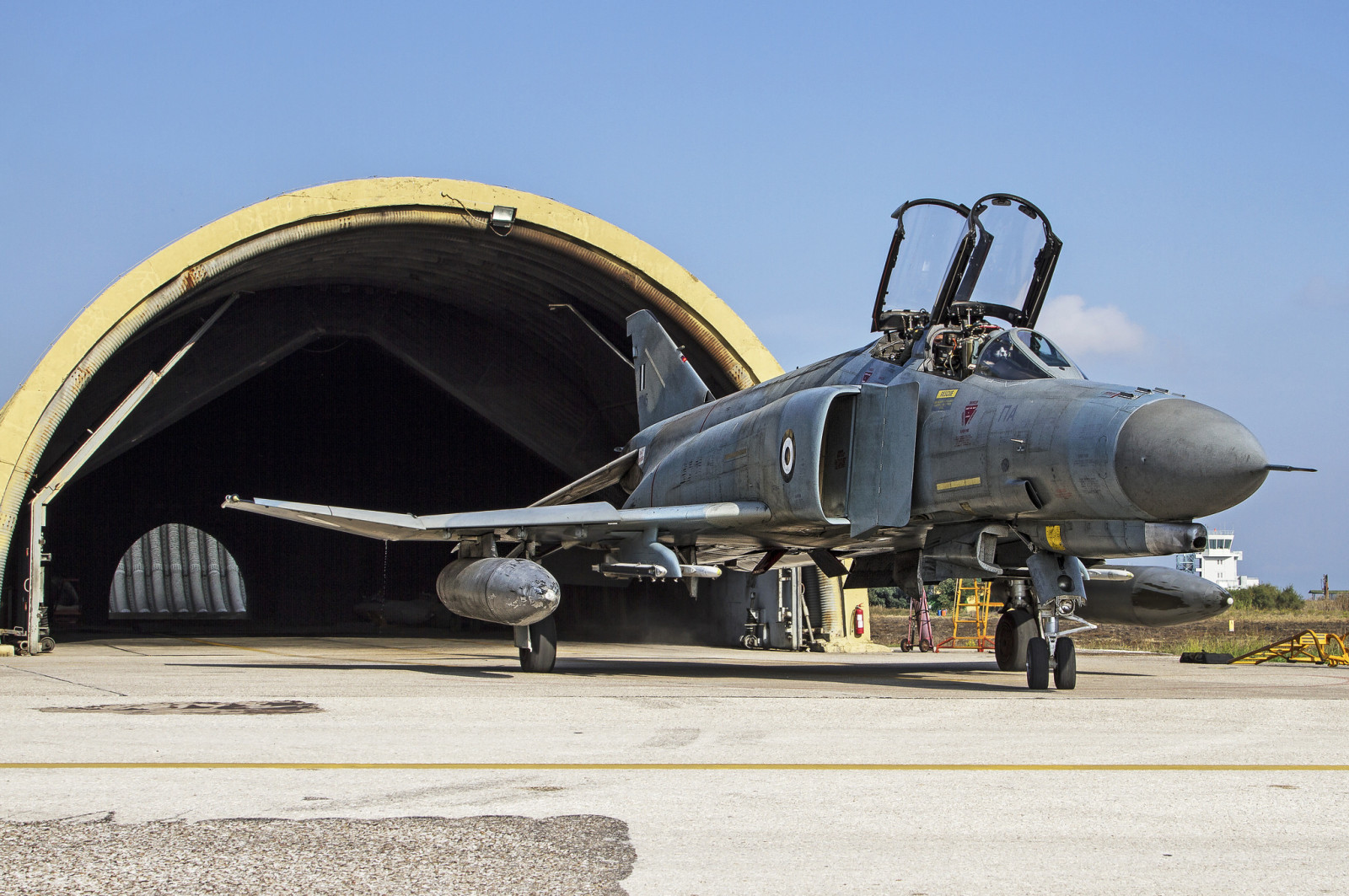 Hangar, Fighter, Multipurpose, Phantom II, F-4E