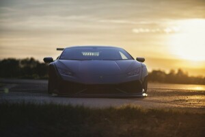 Vorderansicht, Huracan, Lamborghini, Licht