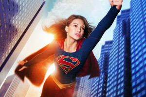 2015, costume, DC Comics, fiction, vol, Accueil, Melissa Benoist, Super Girl