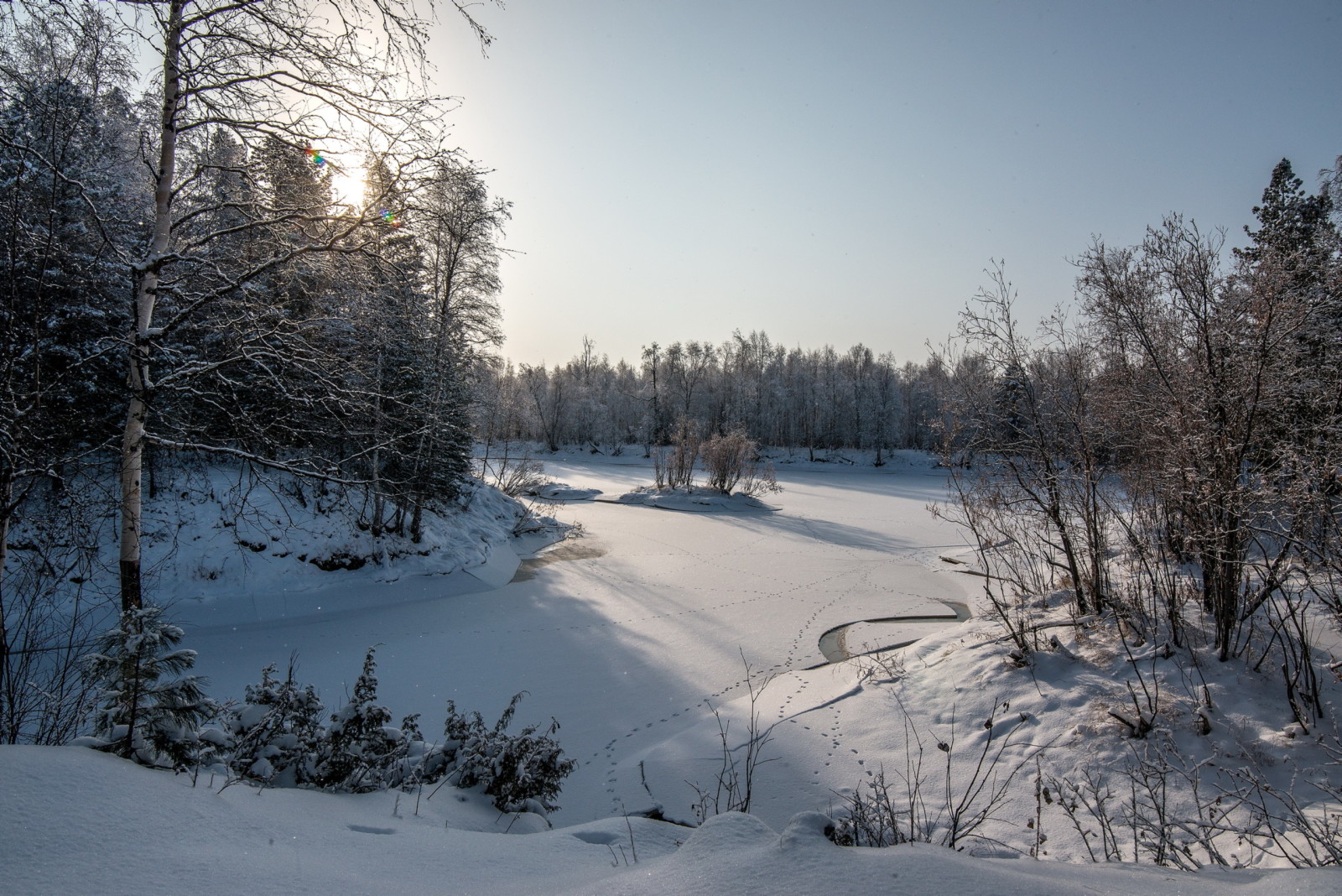 høst, natur, landskap