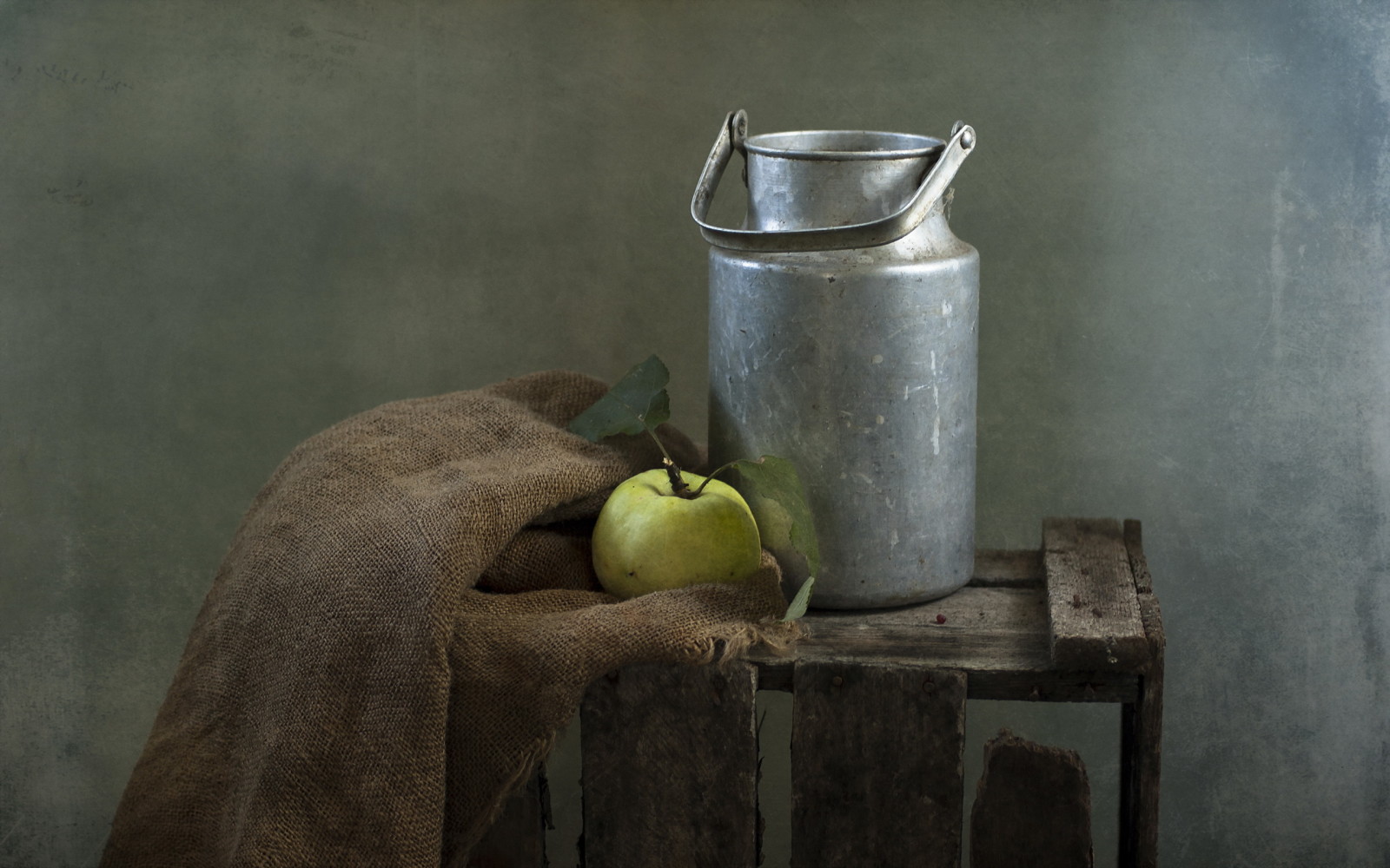 Hintergrund, Box, Apfel