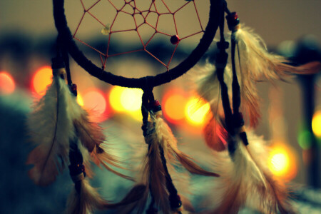 amulet, Dreamcatcher, feathers, Talisman