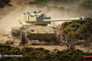 BigWorld, T26E4 SuperPershing, бак, танки, США, Wargaming.net, МИР ТАНКОВ, WoT