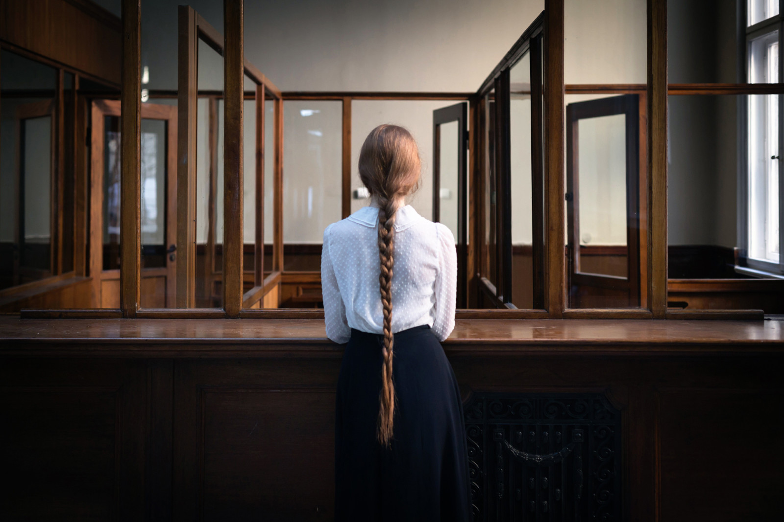 niña, trenza, Sandra Plajzer