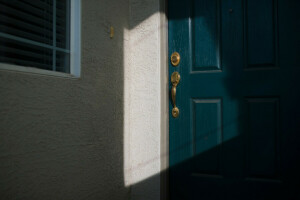 castle, handle, the door, wall