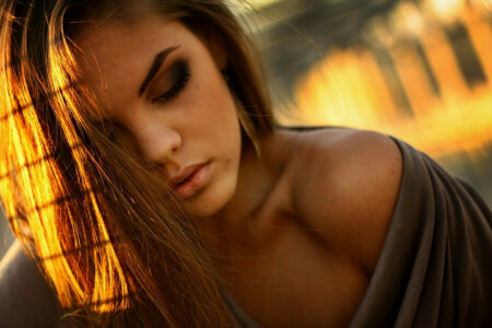 makeup, sexet, sol, solnedgang