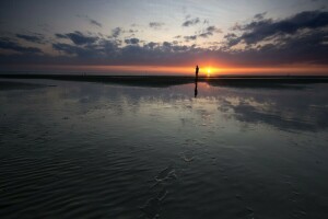 natuur, mensen, de zon