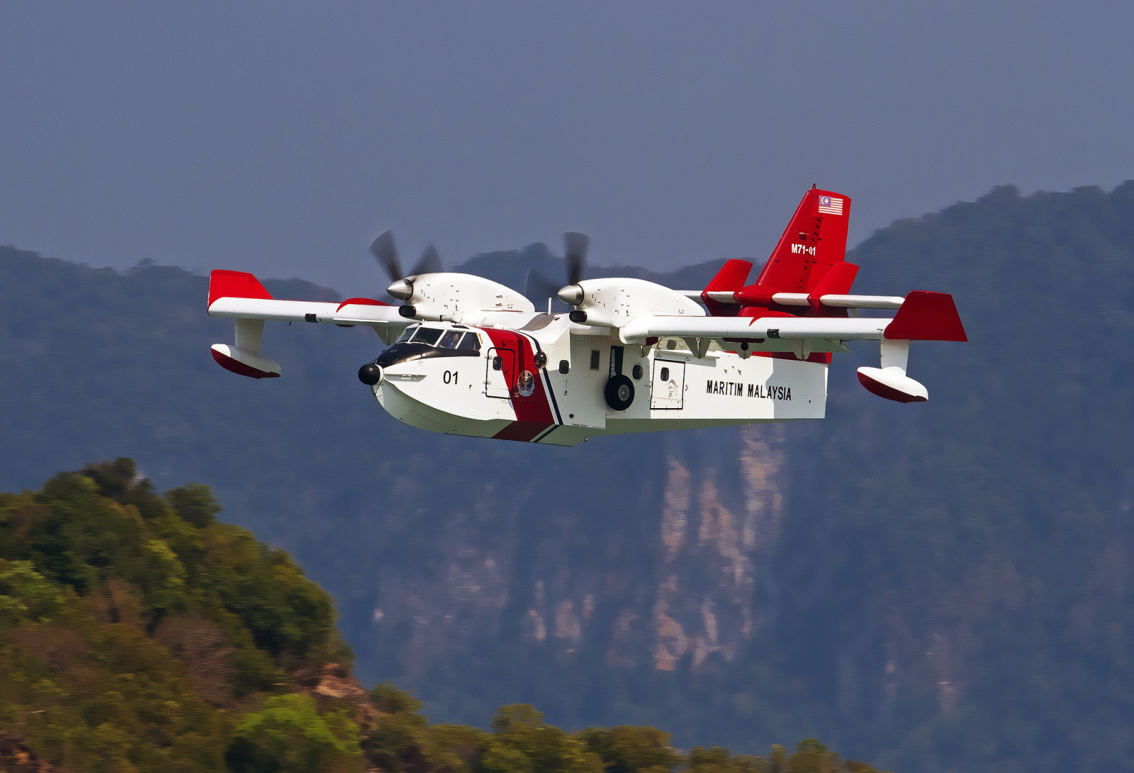 vuelo, el avión, aviación, anfibio