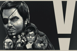 μεγάλο αφεντικό, D.D., Diamond Dog, Fan Art, Hideo Kojima, Konami, Τρελός, maddyson