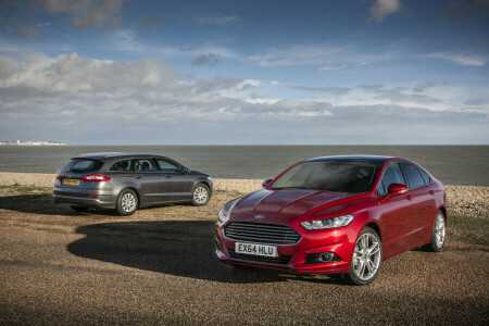 2015, cars, Ford, Mondeo, photo, two