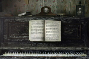 Music, notes, piano