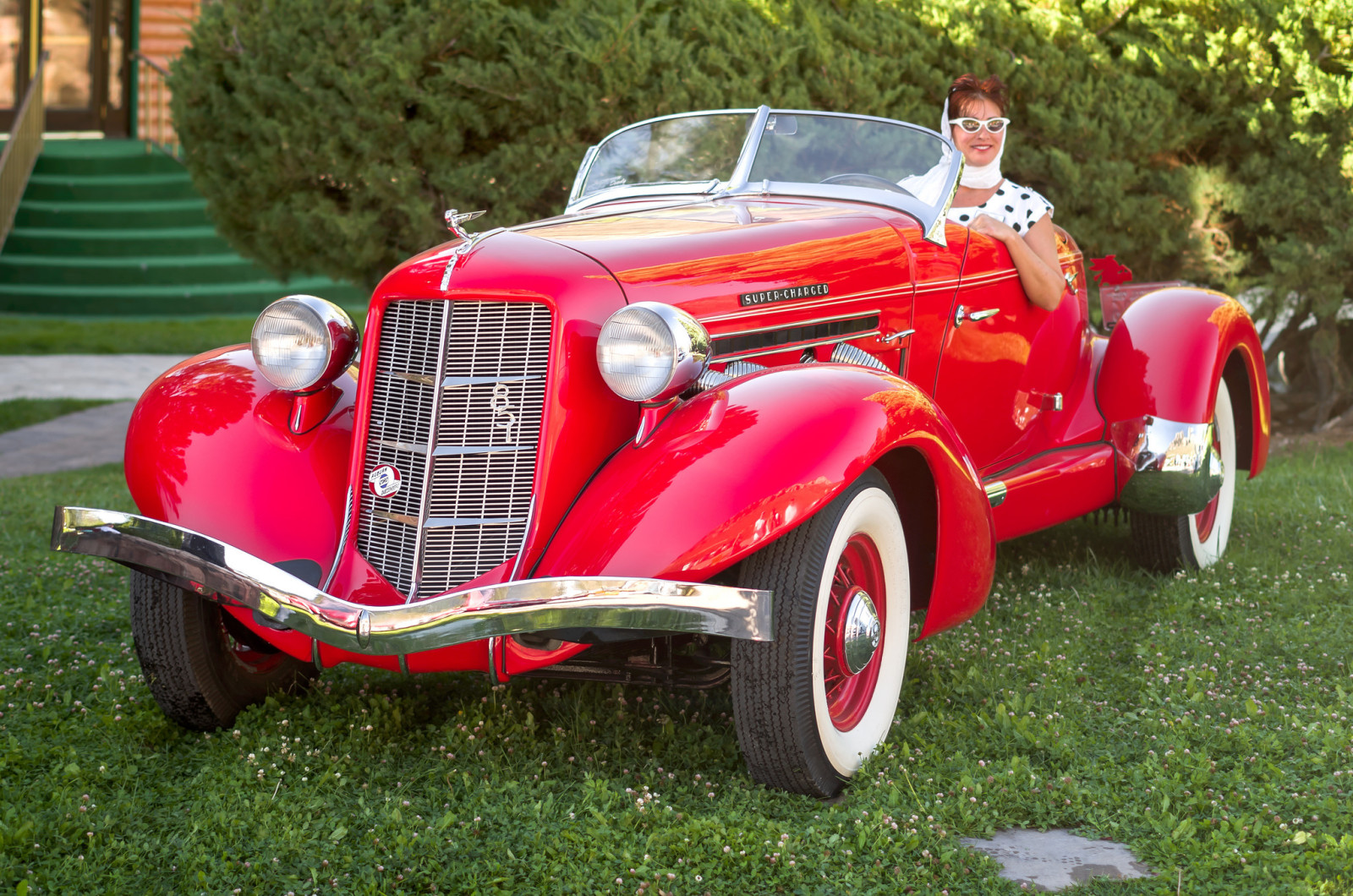 Clasic, retro, Speedster, 1935, Frontul, Auburn Boattail, 851