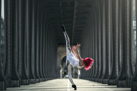 gymnast, Quincy Azzario, stretching, snöre