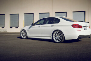 550i, BMW, F10, branco